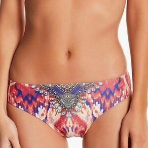 La Moda Colorful Bikini Bottom, Size XL